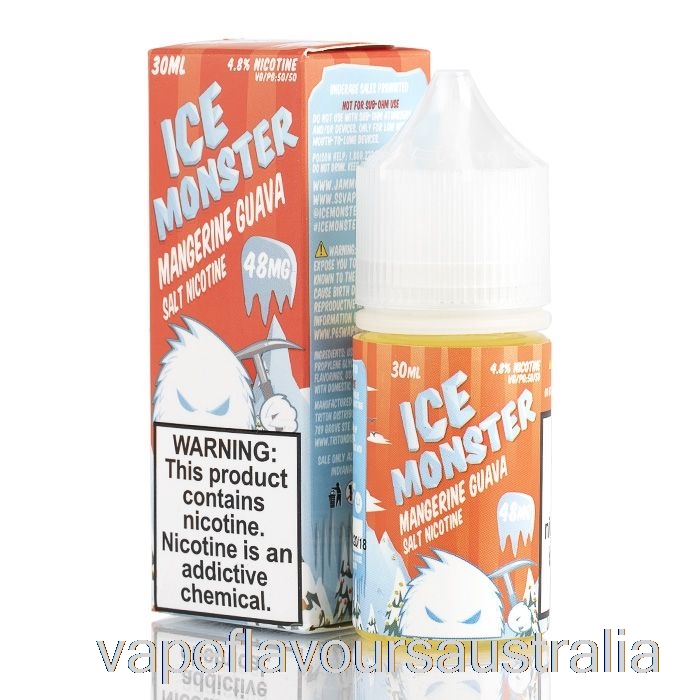 Vape Australia ICE Mangerine Guava - Ice Monster Salts - 30mL 48mg